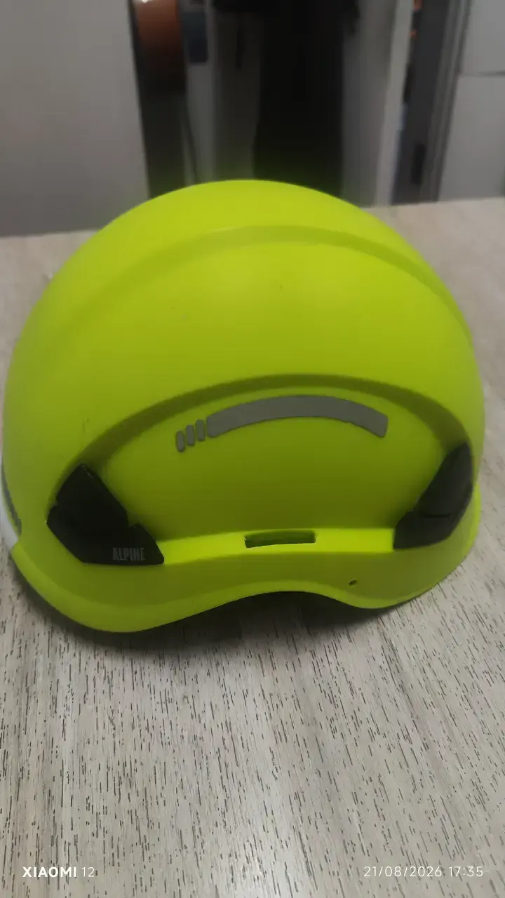 Casco de seguridad amarillo Alpine - 3