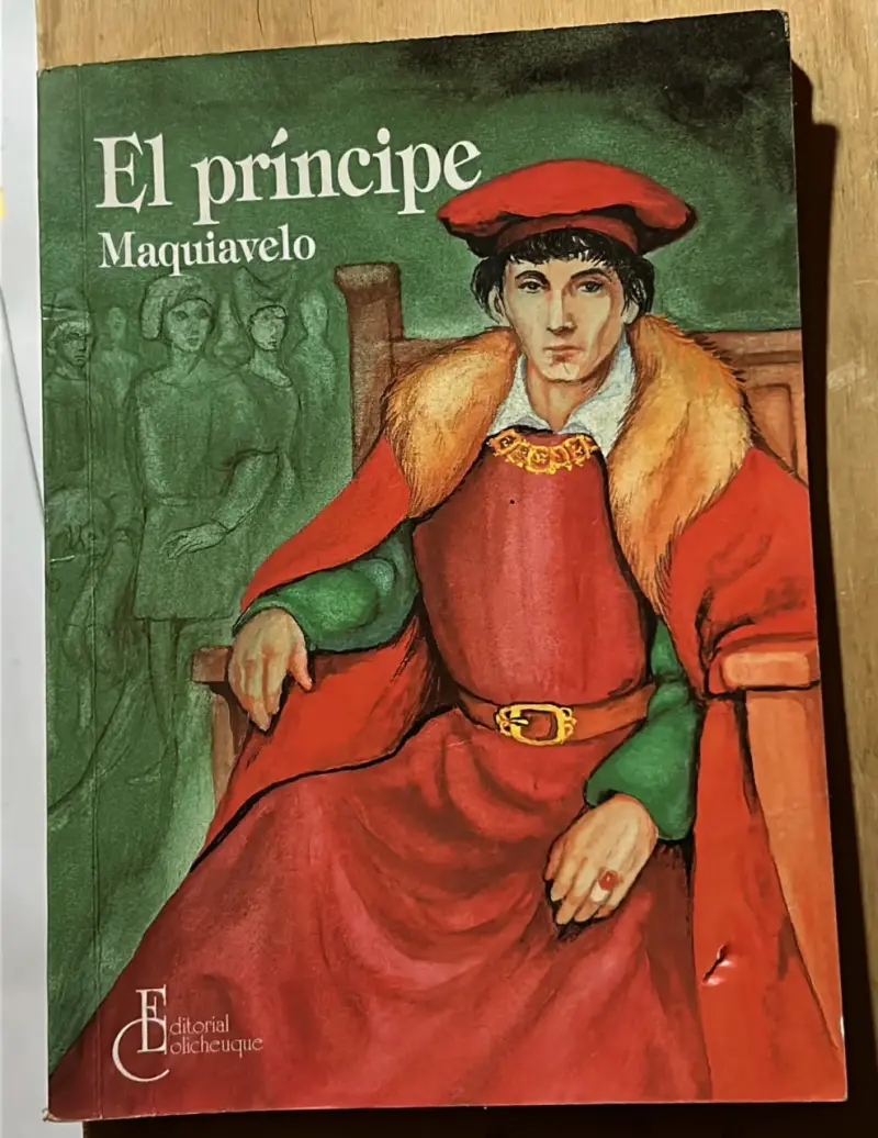 Libro El Príncipe de Maquiavelo
