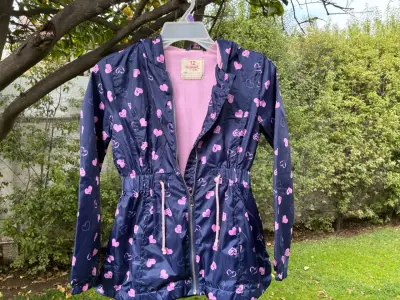 Chaqueta niña con interior de polar - miniatura 1
