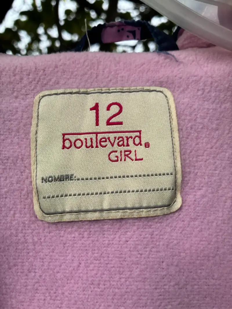 Chaqueta niña con interior de polar - 3
