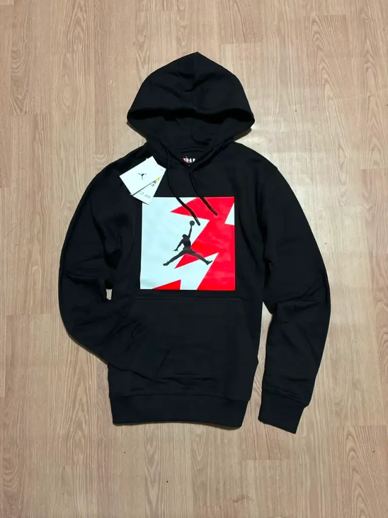 Polerón negro con capucha Jordan Jumpman