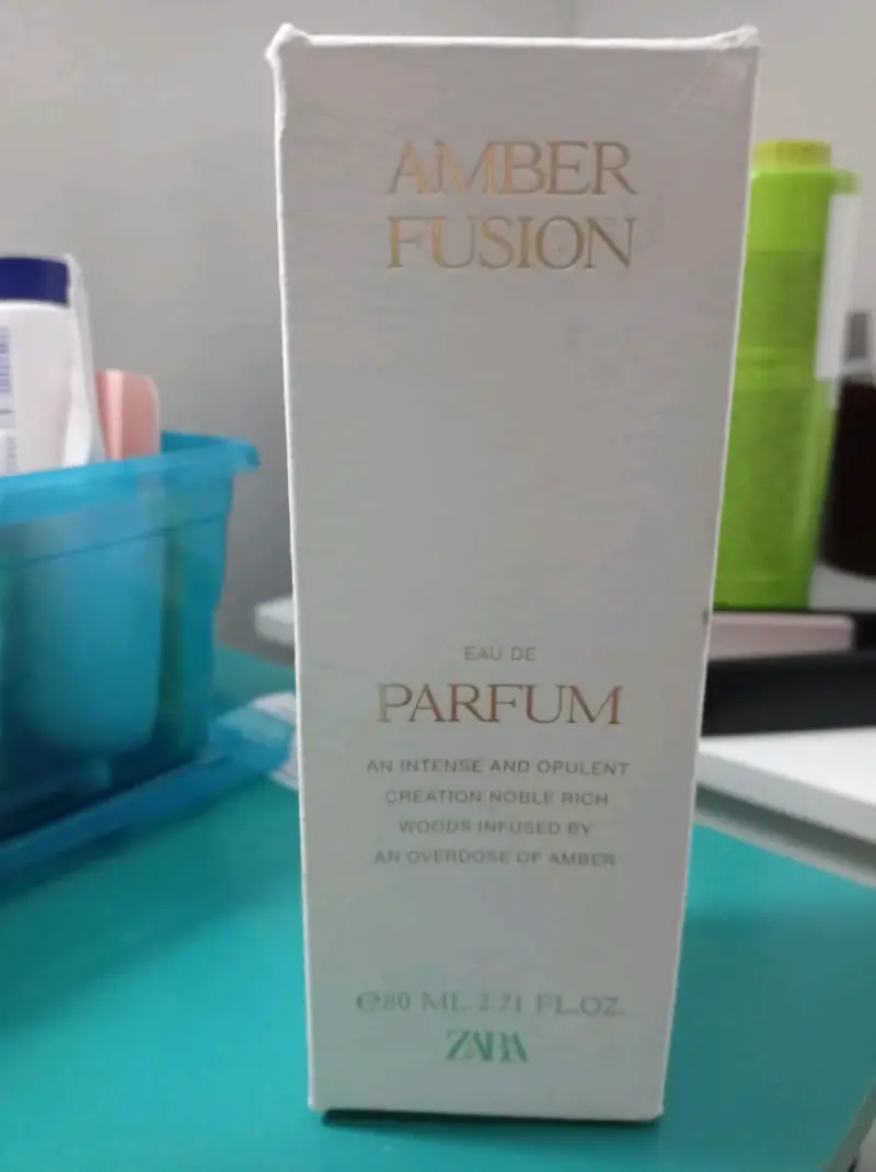 Perfume Amber Fusion Eau de Parfum Zara 80ml - 3
