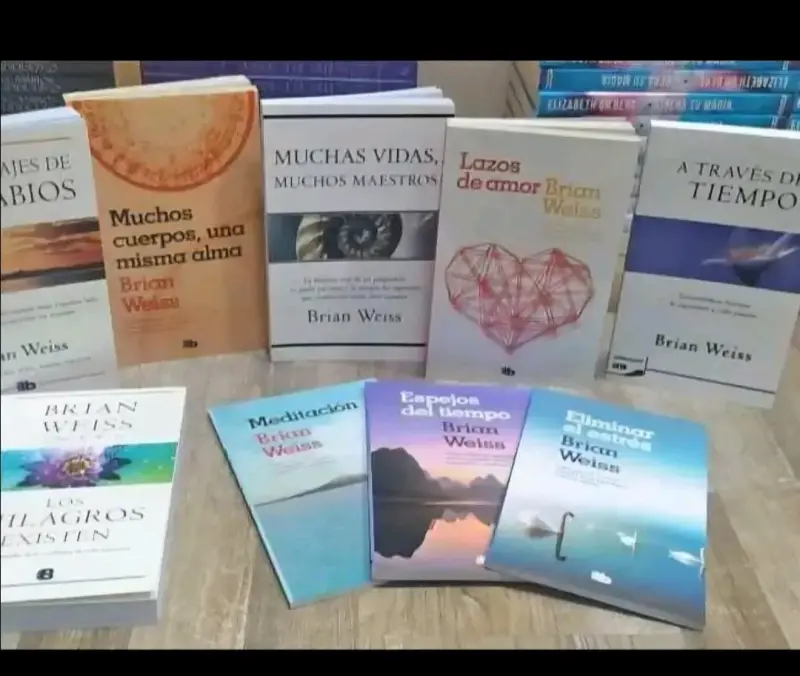Colección de libros de Brian Weiss sobre espiritualidad