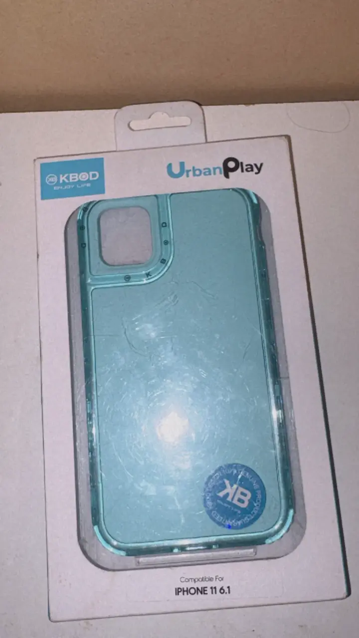Funda protectora azul para iPhone 11 6.1 pulgadas - 1