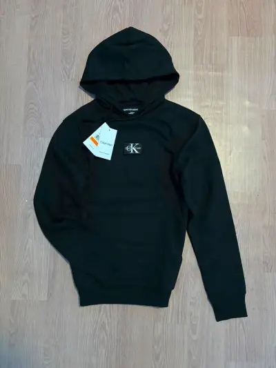 Polerón con capucha Moncler negro - miniatura 5