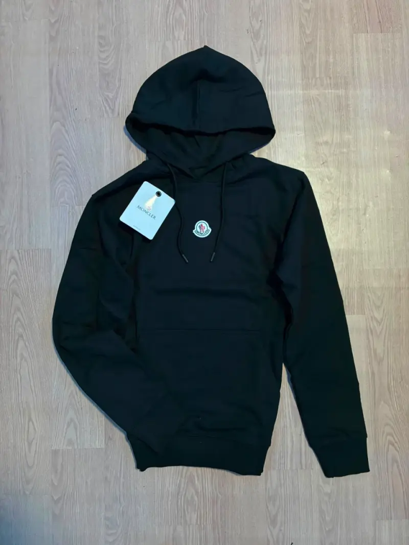 Polerón con capucha negro SikSilk unisex - 5