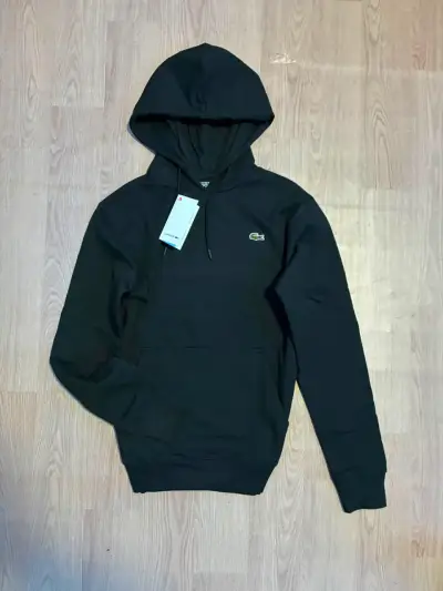 Polerón negro con capucha SikSilk - miniatura 2