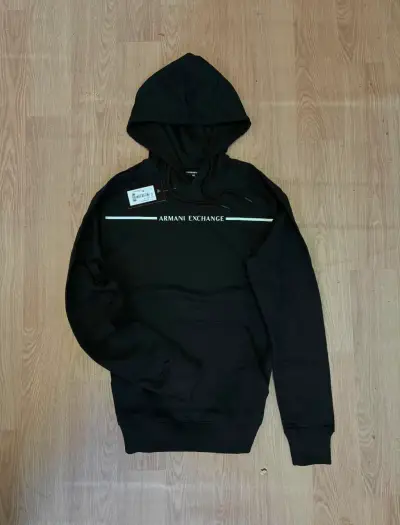 Polerón negro con capucha SikSilk - miniatura 3