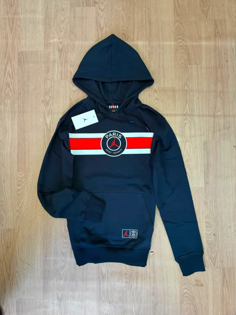 Polerón negro con capucha SikSilk - 5