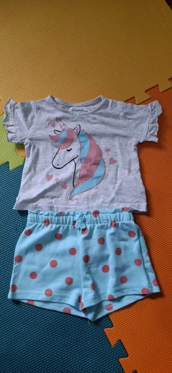 Conjunto infantil unicornio Boulevard