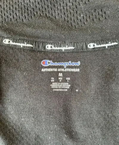 Chaqueta deportiva negra Champion Mujer - miniatura 2