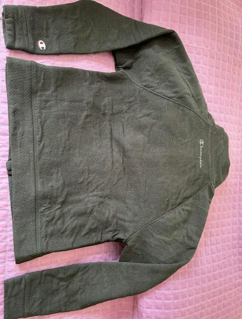 Chaqueta deportiva negra Champion Mujer - 4