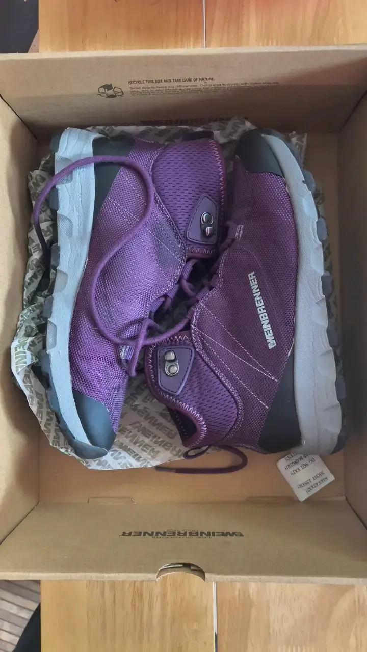 Botas de trekking Weinbrenner moradas talla 36 - 3