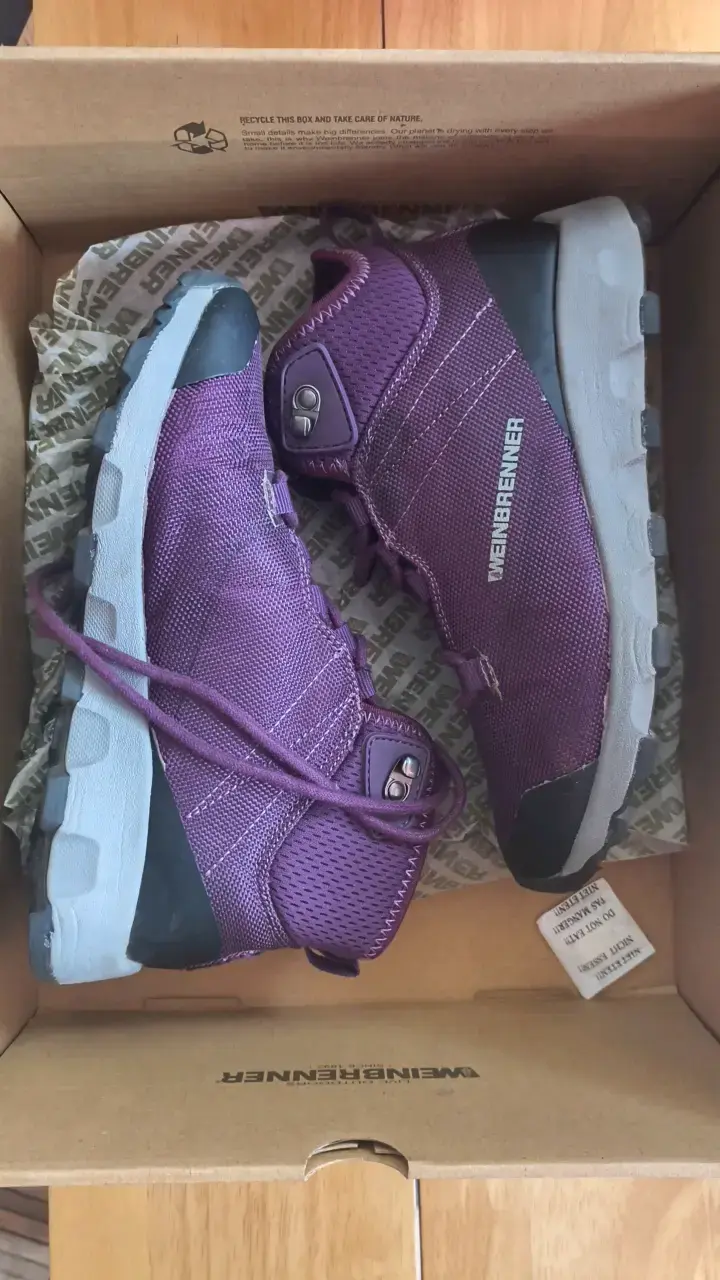 Botas de trekking Weinbrenner moradas talla 36 - 4