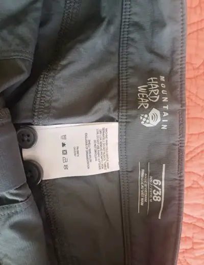 Shorts de montaña Mountain Hardwear grises - miniatura 2