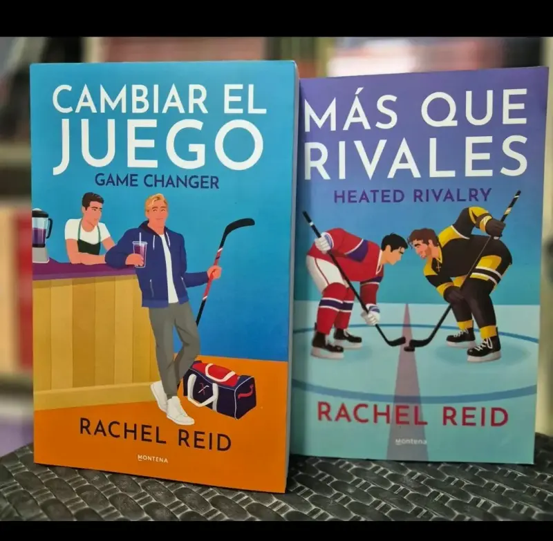 Pack de libros 'Cambiar el Juego' y 'Más Que Rivales' de Rachel Reid