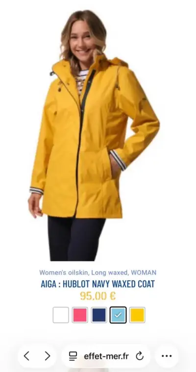 Impermeable mujer Hublot - miniatura 5