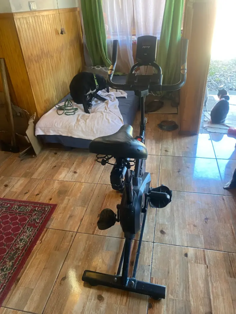 Bicicleta estática Atletic Lite 300 con monitor - 2