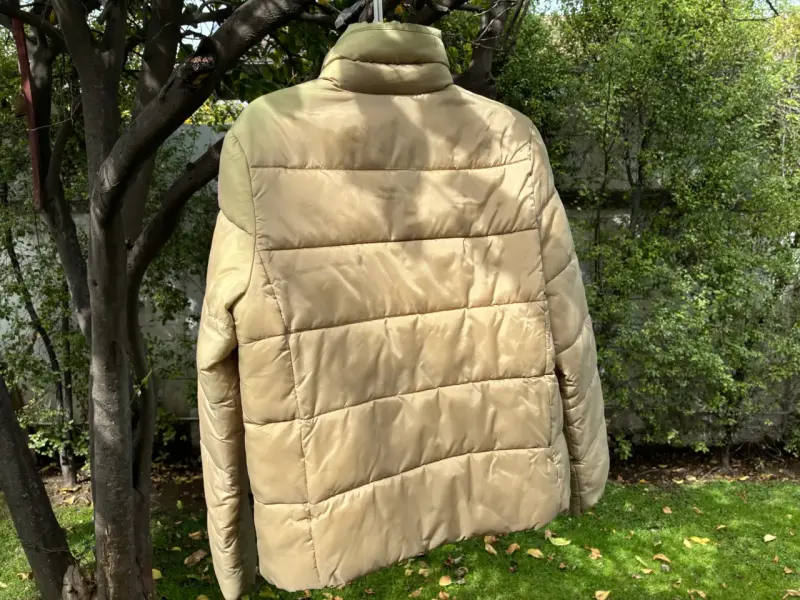 Parka mujer beige Jean Brix talla M - 2