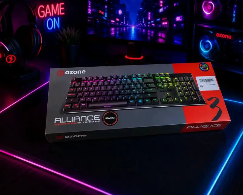 Teclado Mecánico RGB Ozone Alliance para Gaming - 1