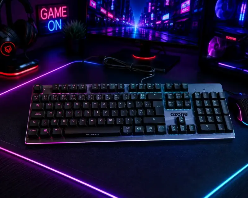 Teclado Mecánico RGB Ozone Alliance para Gaming - 4