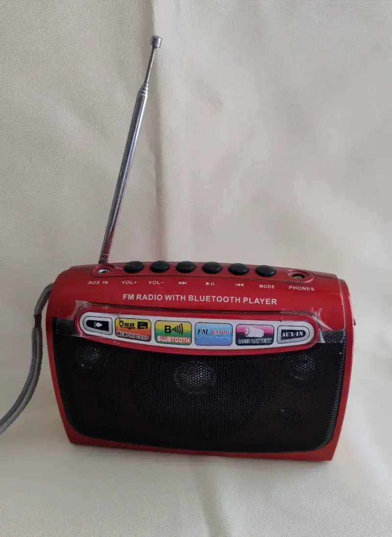 Radio FM con Bluetooth y reproductor USB - 1