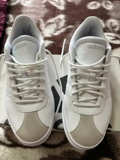 Zapatillas deportivas blancas Adidas unisex - miniatura 5