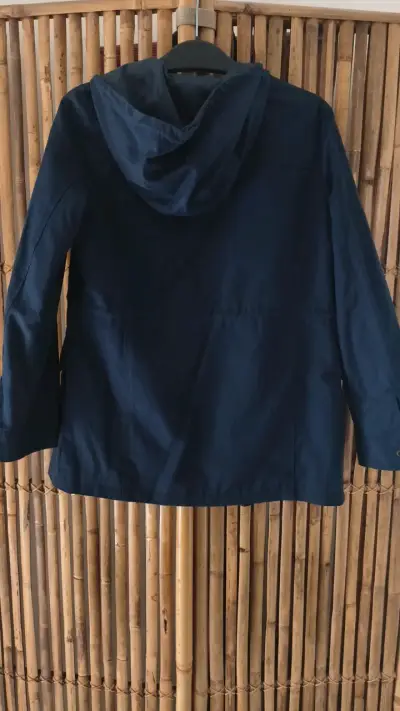 Chaqueta azul con capucha para mujer Elle - miniatura 3