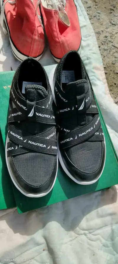 Zapatillas negras Nautica deportivas - miniatura 1