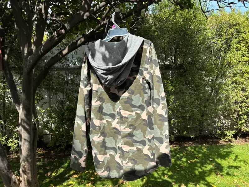 Chaqueta camuflaje muker con capucha - 2