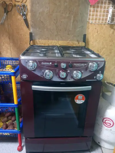 Cocina a gas Sindelen Nova-Quattro 3600 rojo - miniatura 1