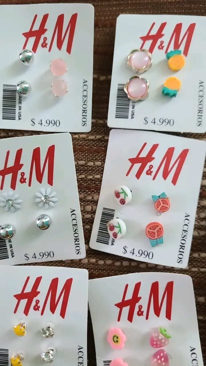 Set de aros variados H&M para mujer - 2