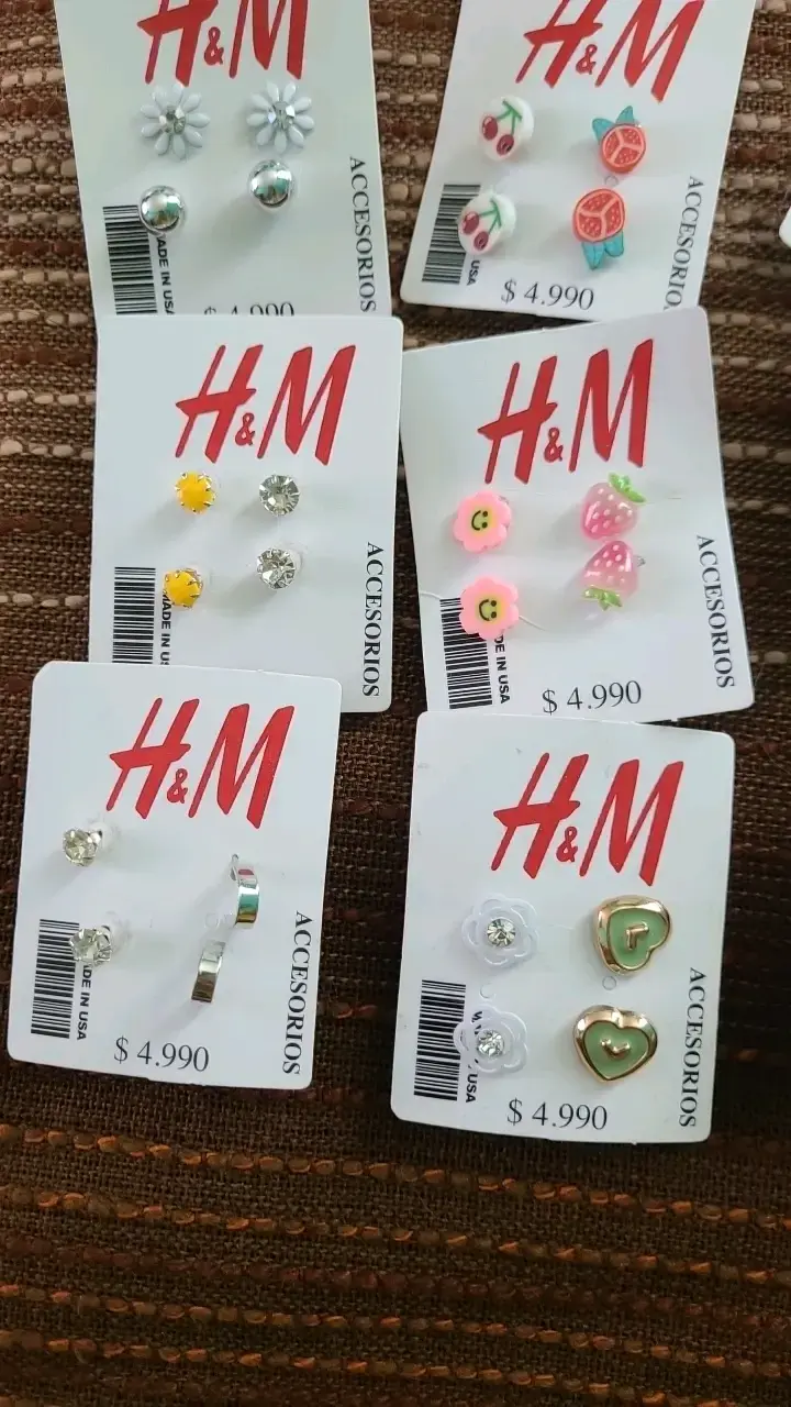 Set de aros variados H&M para mujer - 3