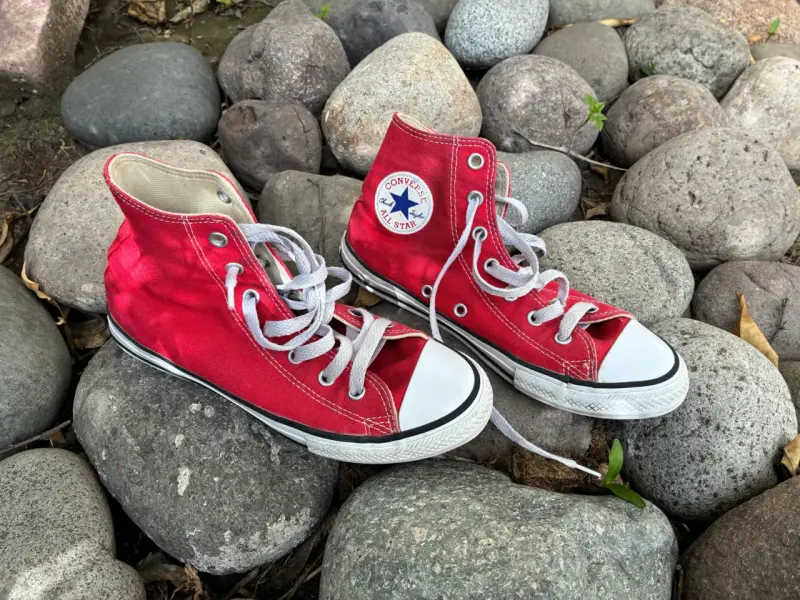 Zapatillas Converse All Star rojas clásicas 35 - 1