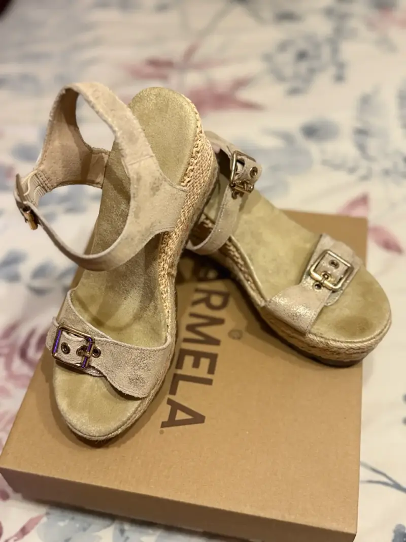 Sandalias Carmela cuero 38 - 2