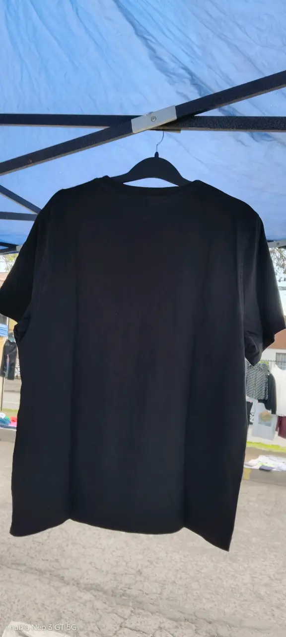 Polera negra Psycho Bunny para hombre - 2