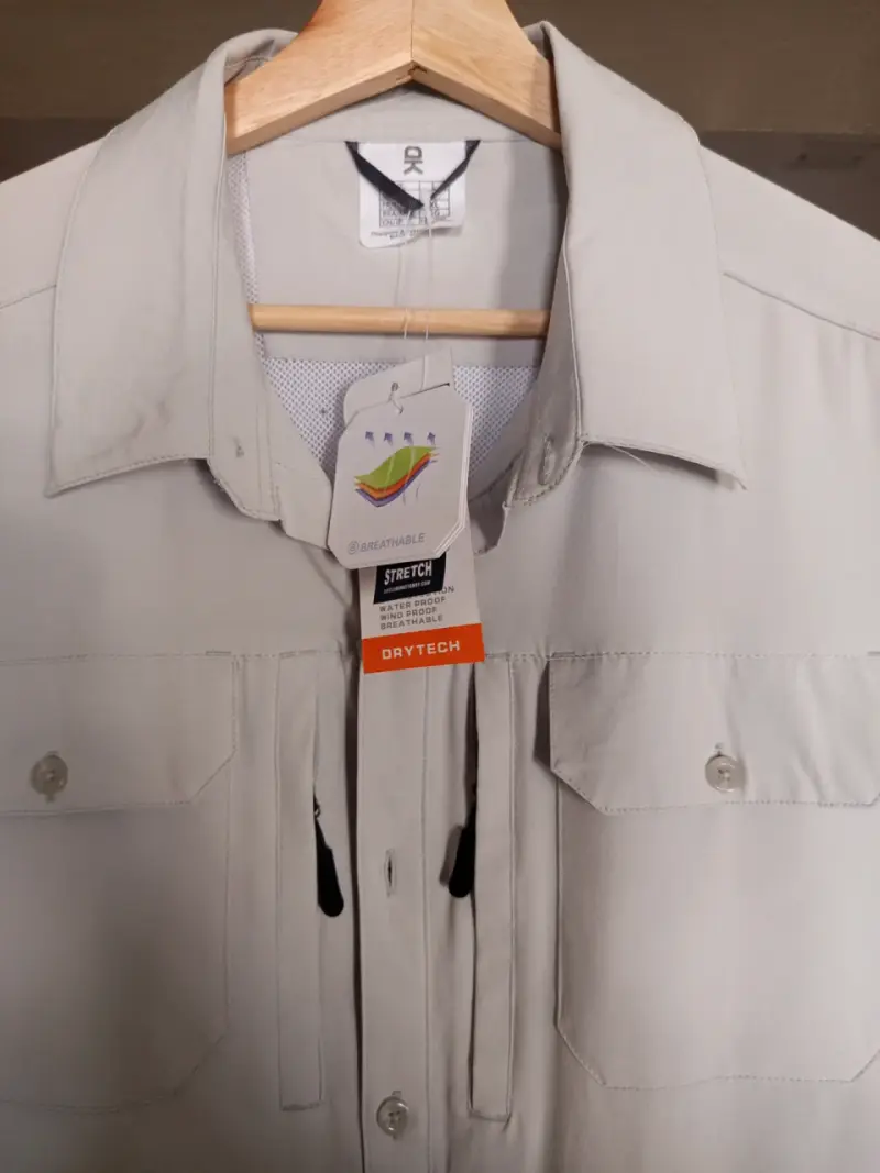 Camisa de hombre beige Little Donkey Andy - 2