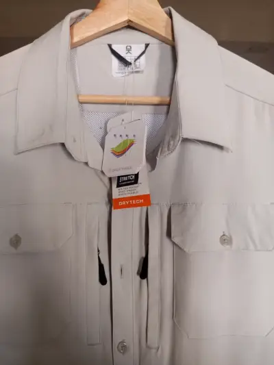 Camisa de hombre beige Little Donkey Andy - miniatura 2