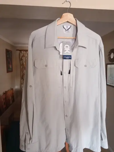 Camisa de hombre beige Little Donkey Andy - miniatura 3