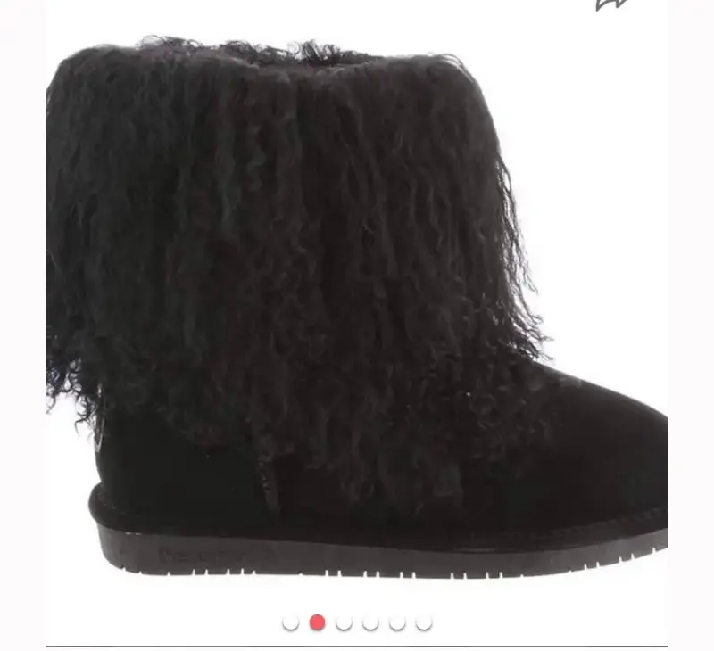 Botas negras  Bearpaw nr 39 - 2