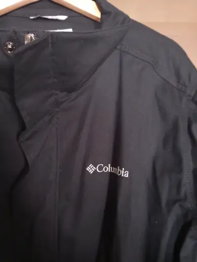 Chaqueta negra Columbia para hombre - miniatura 2