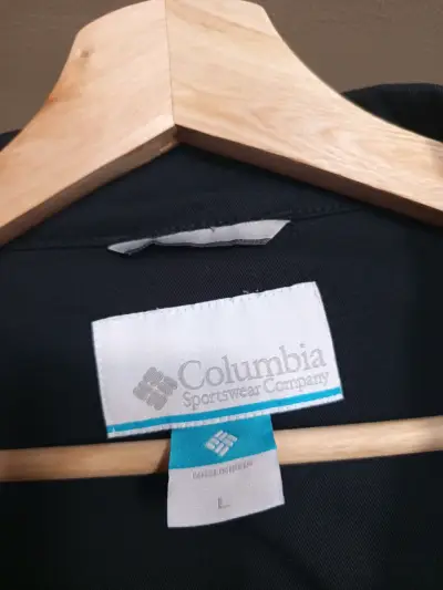 Chaqueta negra Columbia para hombre - miniatura 3