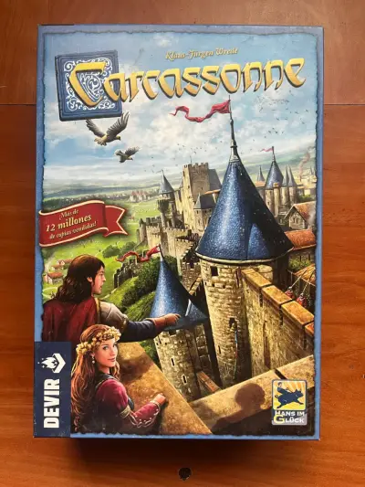 Juego de mesa Carcassonne edición Devir - miniatura 1