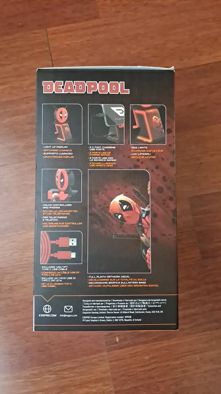 Soporte Deadpool Ikon para control y teléfono - 2
