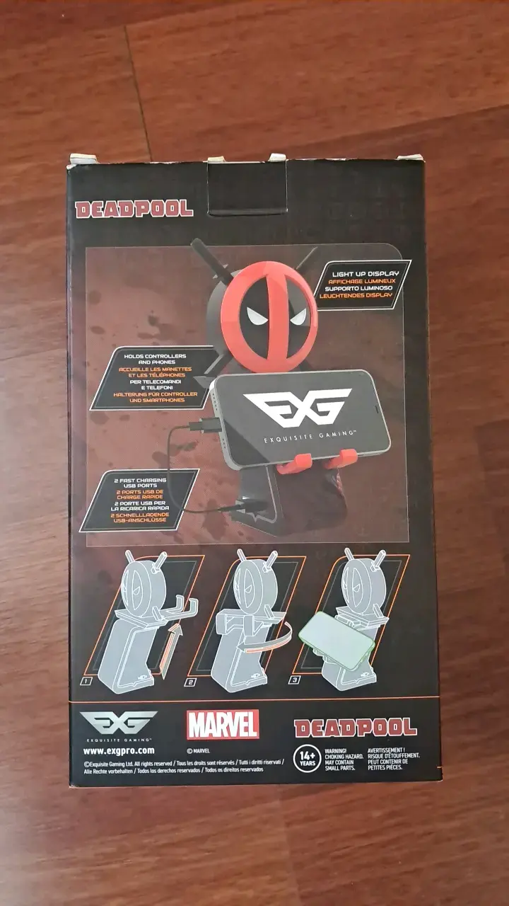 Soporte Deadpool Ikon para control y teléfono - 3
