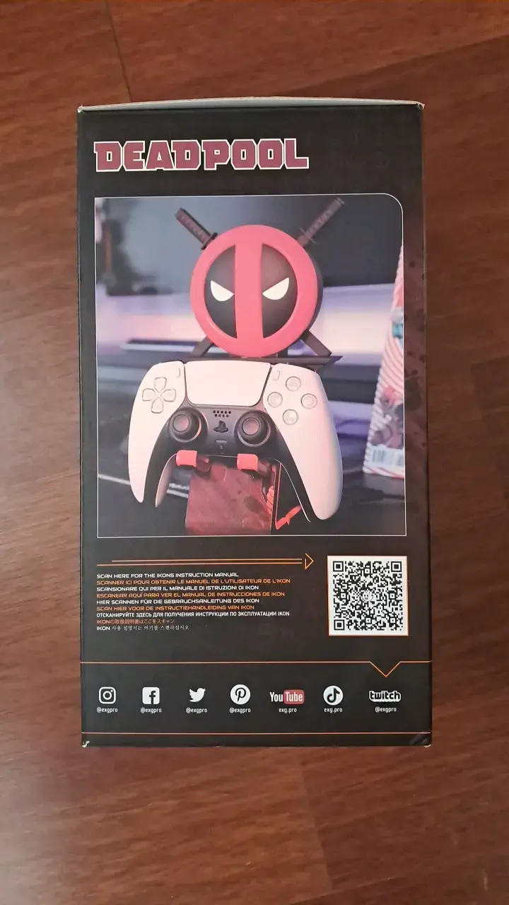 Soporte Deadpool Ikon para control y teléfono - 4