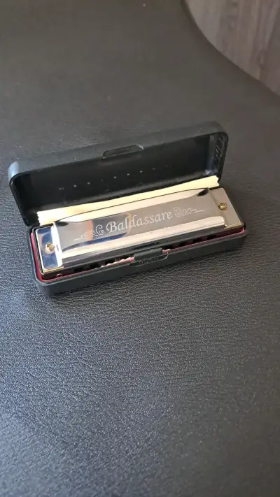 Armónica Baldassare D10-7C en estuche con paño - miniatura 1