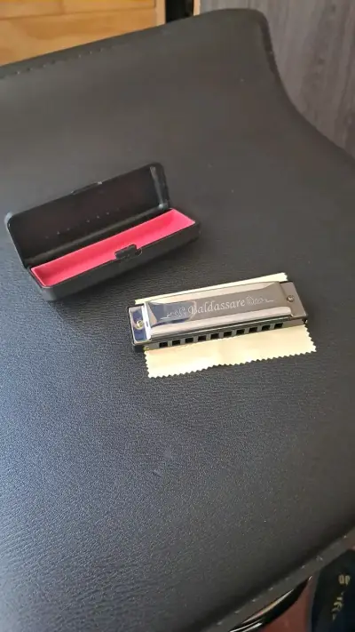 Armónica Baldassare D10-7C en estuche con paño - miniatura 3