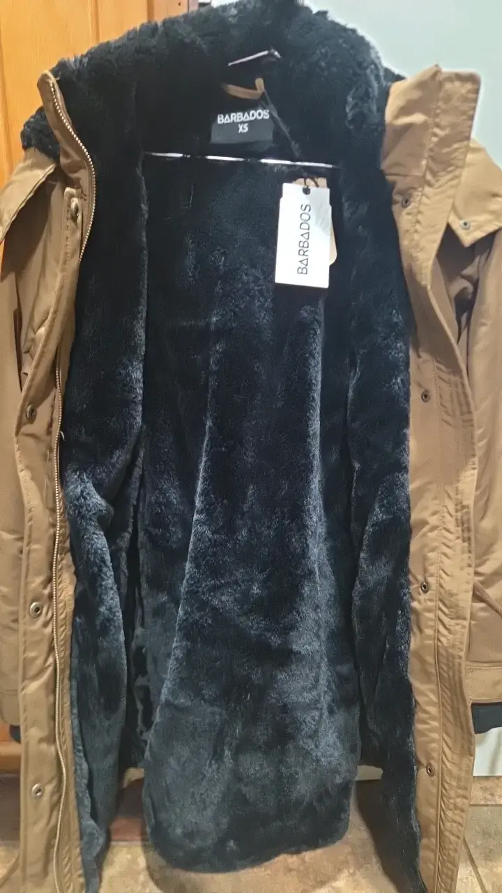 Parka Barbados XS con forro de piel sintética - 1