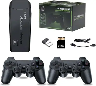 Consola Game Stick Lite 4K con Mandos Inalámbricos - miniatura 1